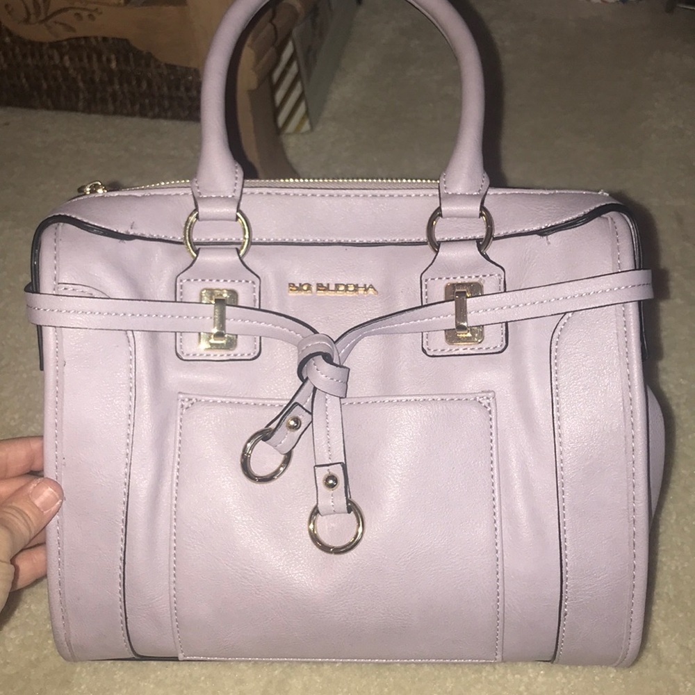 Used big buddha Purse. Lavender in  color